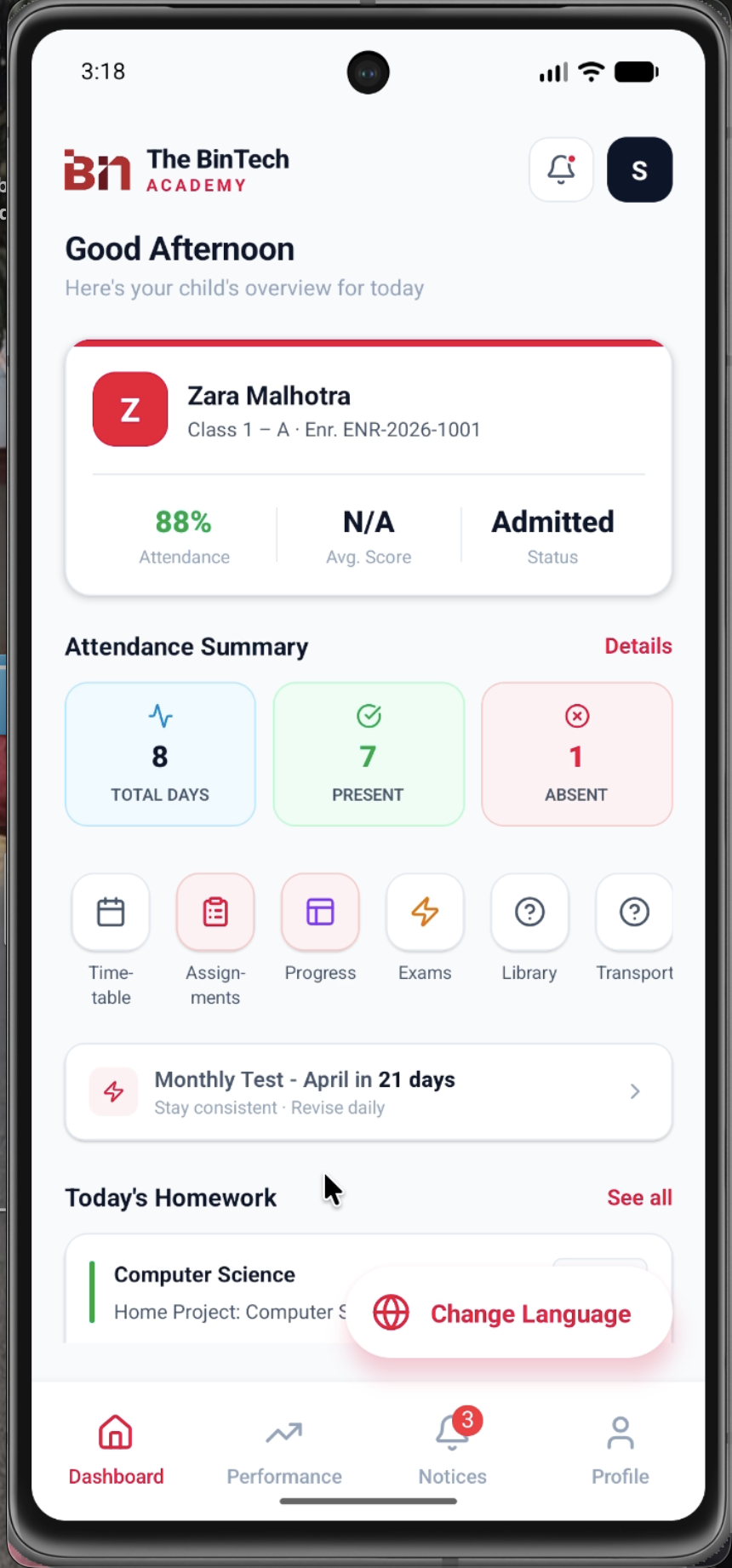 BinTech Academy Mobile